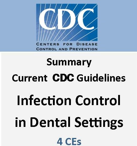 Infection Control: Current CDC Guidelines & Checklist: 4 CEs